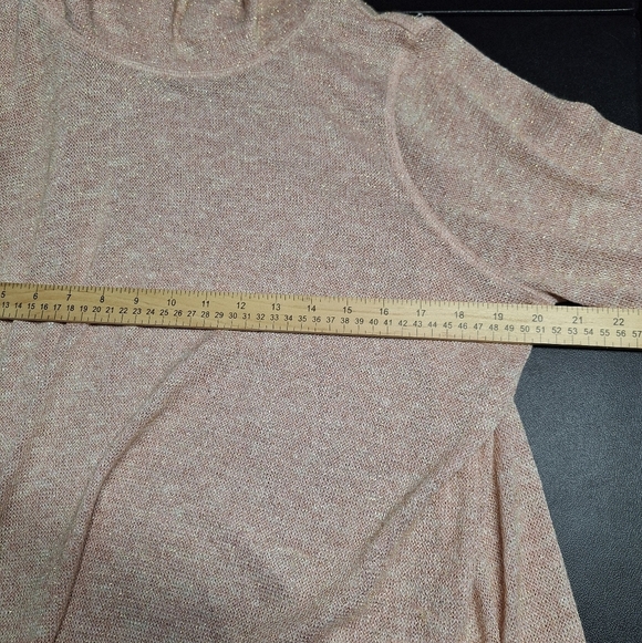 Hearts of Palm Sparkley Cowl Neck Sweater - Picture 7 of 8